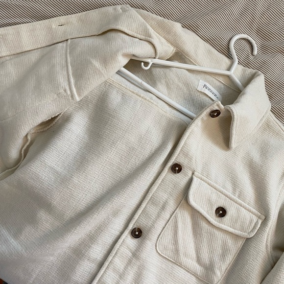 White Shacket/Jacket, never worn - Picture 3 of 5